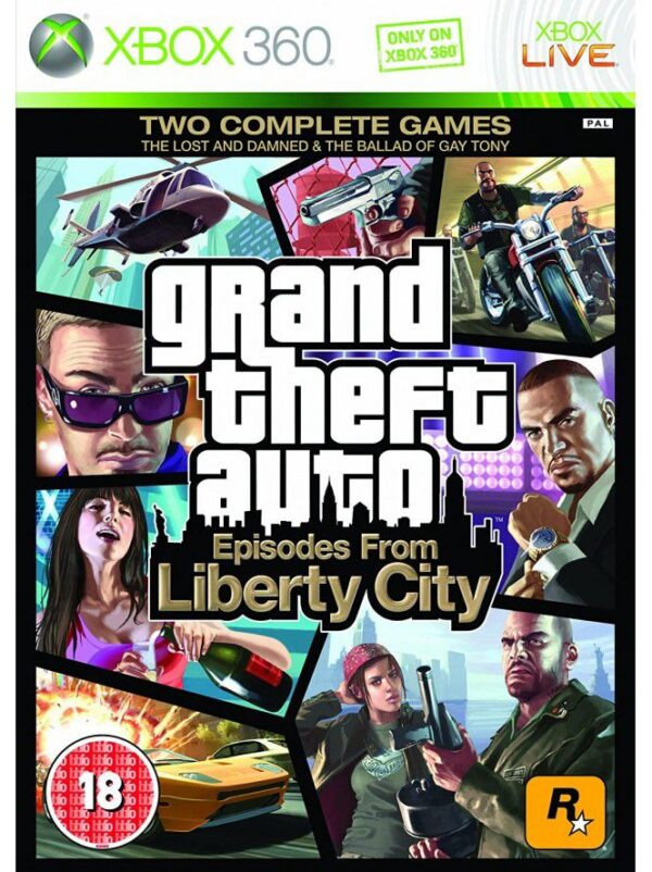 GTA Liberty City - joc xbox 360 - second hand