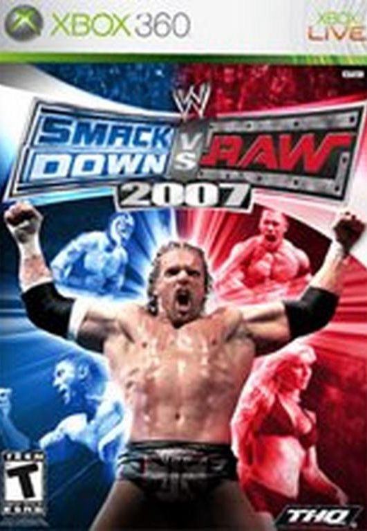 Smack down VS Raw 2007 - joc xbox 360